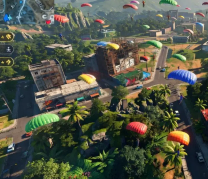 Free Fire MAX dinamikus 50 fős meccs Ultra-HD grafikával